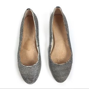 These Dr. Scholl's women's calf hair striped flats